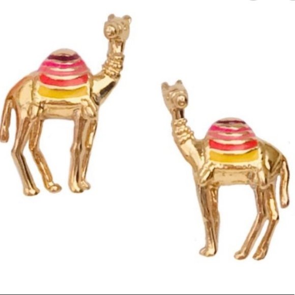 Kate Spade Spice Things Up Camel Earrings NWT - Picture 2 of 6
